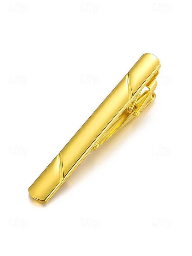 Clip Men's Colors 7 Tie Metal Classic Available - FashionChic