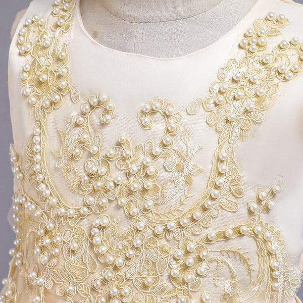 Party Girl Girls' Wedding Dress Flower FashionChic