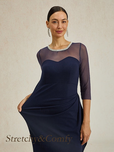 Women's Maxi Dress Sheath Dress Elegant Party Formal Solid FashionChic