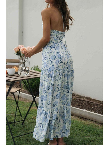Women's Midi Dress Graduation Dress Floral Dress Fashion