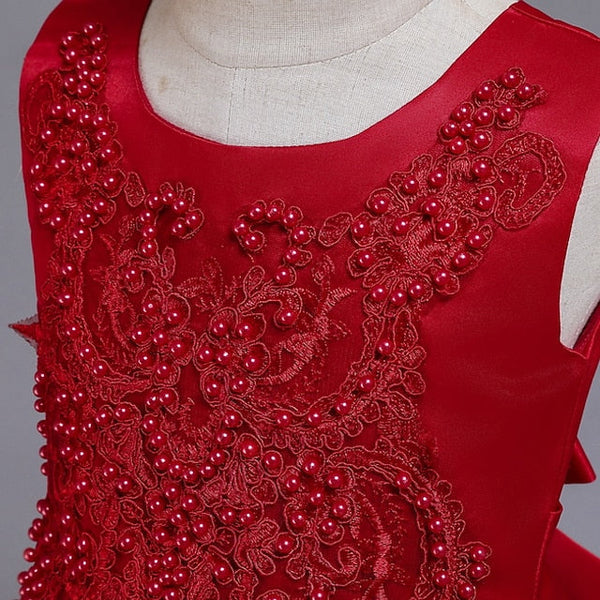 Party Girl Girls' Wedding Dress Flower FashionChic