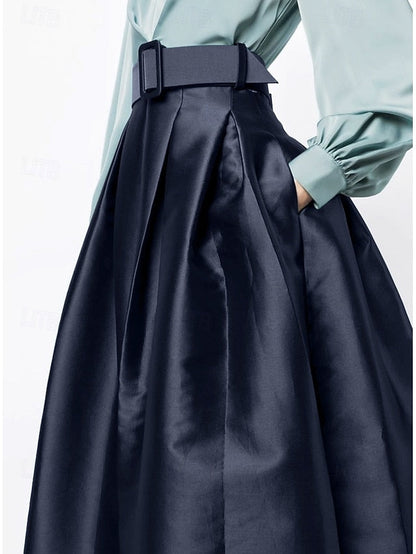 Gown High Guest Floor A-Line Dress Formal Split Wedding Evening FashionChic