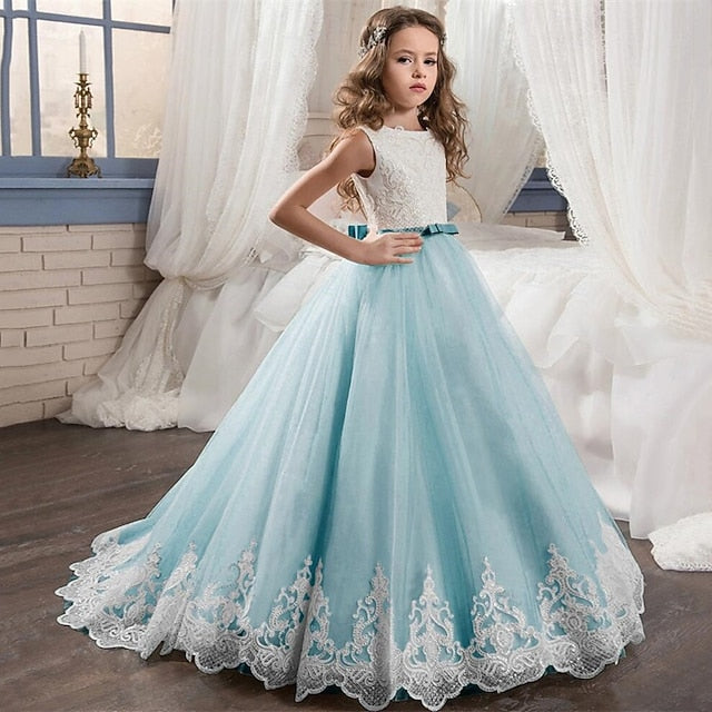 Princess Dress Kid's Girls' Girl Flower FashionChic