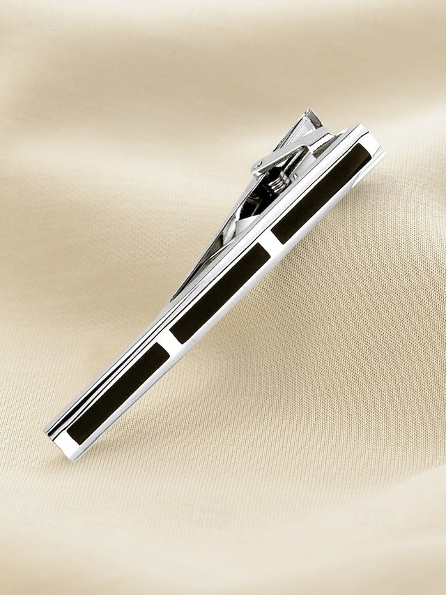 Metal Tie Men's Clip Slim - FashionChic