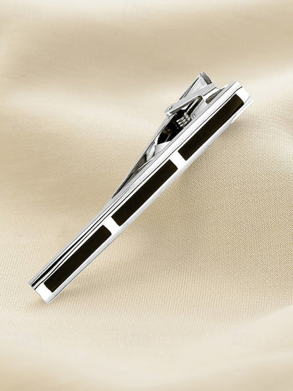 Metal Tie Men's Clip Slim - FashionChic