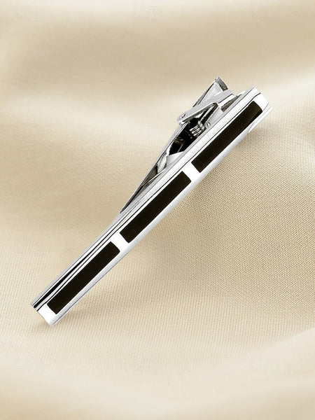 Metal Tie Men's Clip Slim - FashionChic