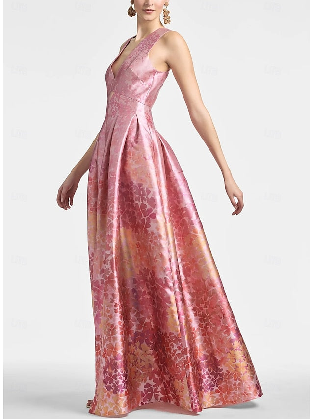 High A-Line Wedding Split Evening Gown Dress Beach Formal FashionChic