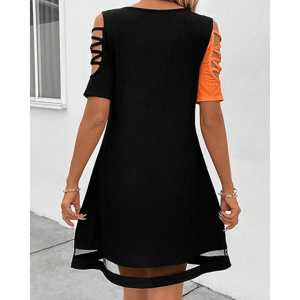 Women's Mini Dress Party Dress Cocktail Dress Fashion