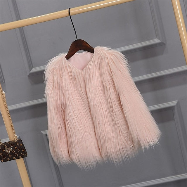Fur Breathable Coat Faux Women's Elegant Patchwork Warm FashionChic