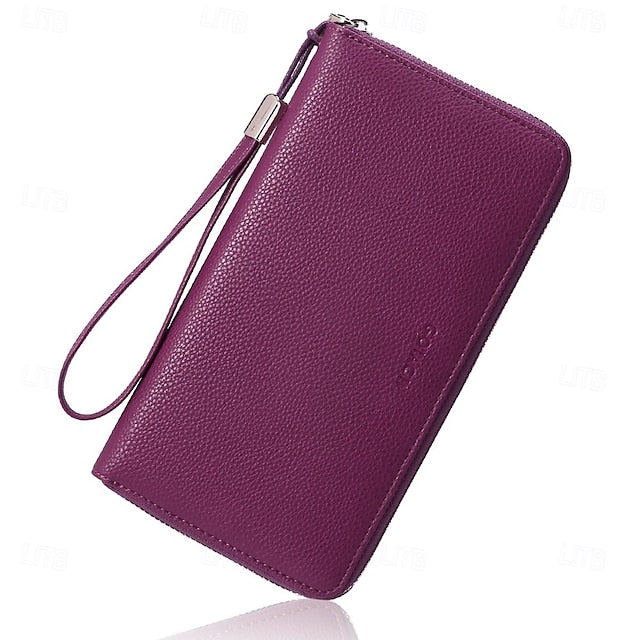 Leather Bag Outdoor Mobile Wallet Daily Women's Phone PU FashionChic
