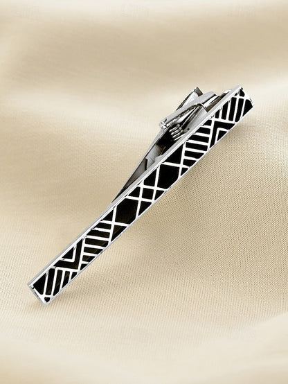 Metal Tie Men's Clip Slim - FashionChic