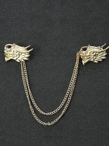 Christmas – Elegant Pins Collar Men's Alloy Reindeer FashionChic