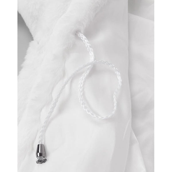 Fur Women's Faux Black Sherpa Long Jacket White Coat FashionChic