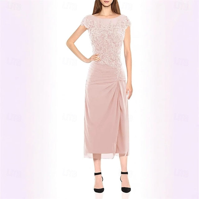 Simple Mermaid Mother Trumpet the Crew Bride Elegant of / Dress FashionChic