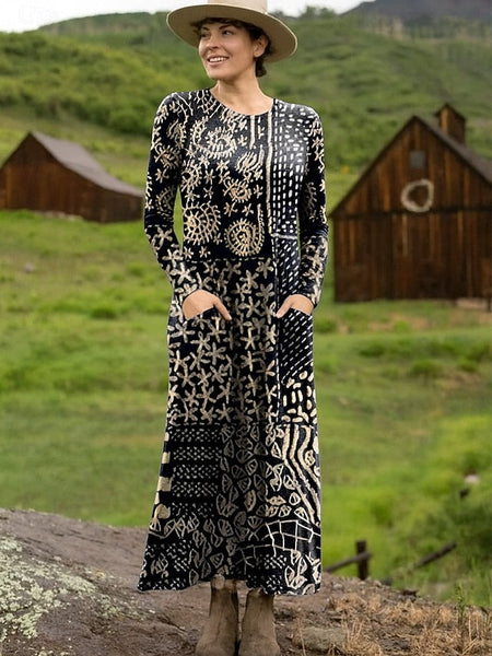 Women's Maxi Dress T Shirt Dress Tee Dress Casual Daily FashionChic