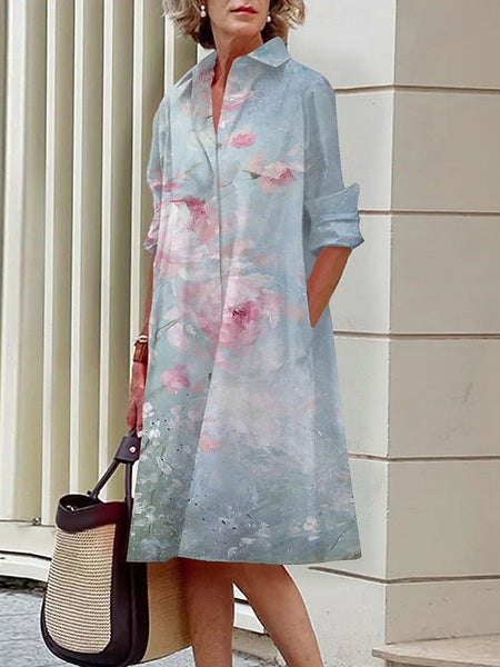 Women's Mini Dress Shirt Dress Casual Dress Summer Dress FashionChic