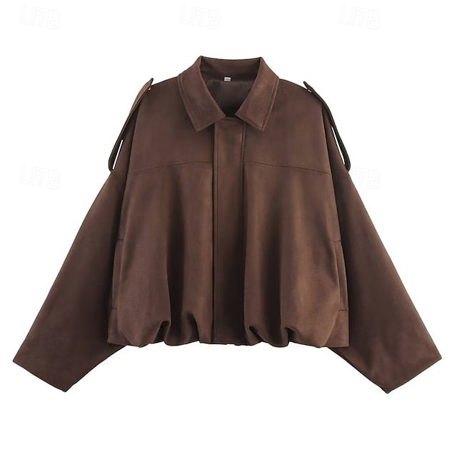 Warm Comfortable Pocket Jacket Women's Zipper Casual FashionChic