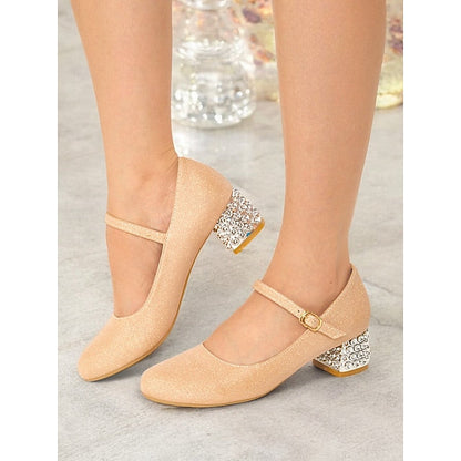 Women's and Glitter with Girls' Mary Dance Jane Shoes FashionChic