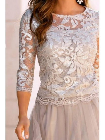 Bride Mother Beach of Wedding the Dress A-Line Guest FashionChic