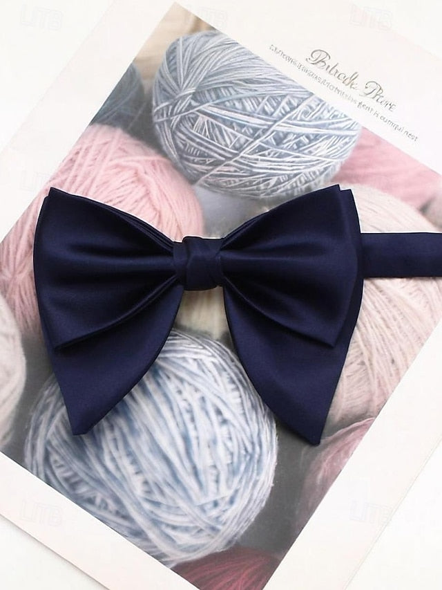 Men's in Multiple Satin Colors Bow Tie FashionChic