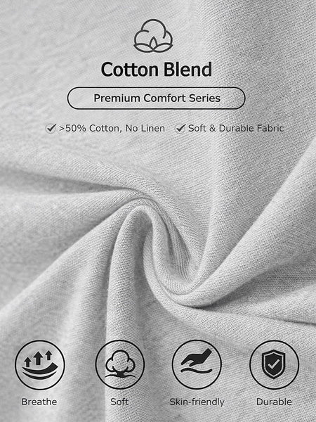 Women's Apricot Summer Spring Midi Dress Cotton Blend FashionChic