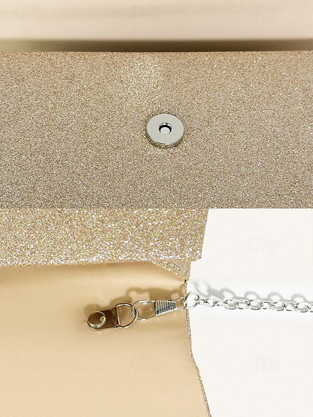 Clutch with Elegant Evening Women's Sparkling Glitter FashionChic