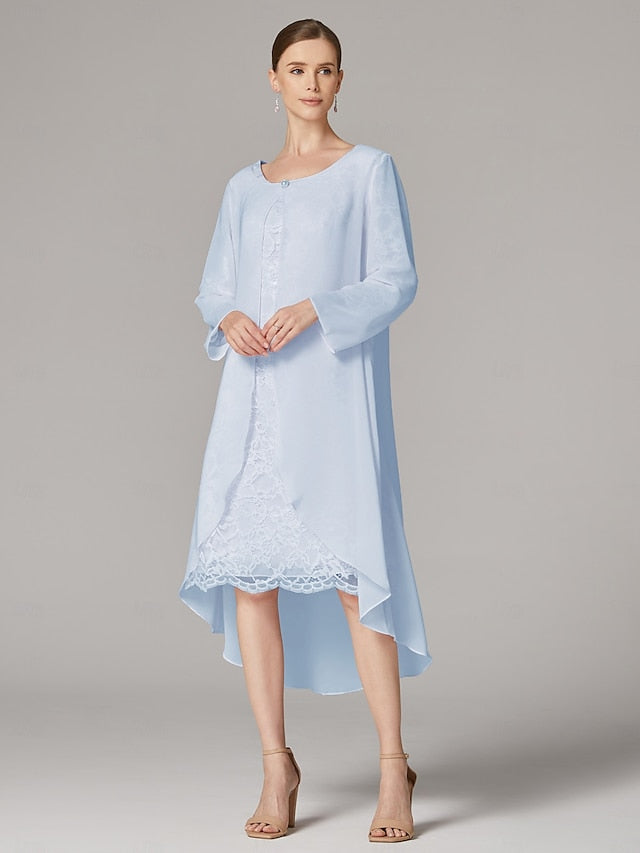 Beach of Suit A-Line Wedding the Bride Two Mother Piece Dress FashionChic