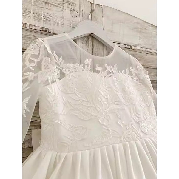 Communion Girl Flower Dress Girls' Party First FashionChic