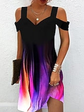 Women's Mini Dress Petite Dress Petite Dress T Shirt Dress FashionChic