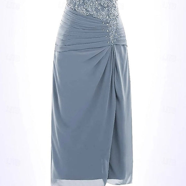 Bride Trumpet Elegant of Mother / Crew Simple the Mermaid Dress FashionChic