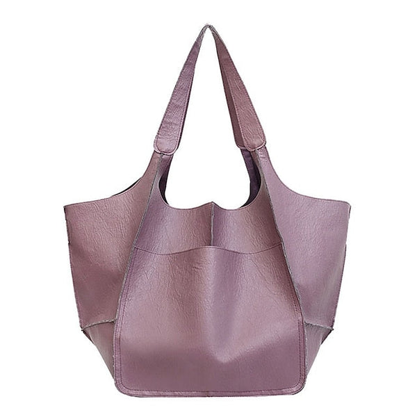 Women's Men's PU Party Leather Bag Shoulder Handbag FashionChic