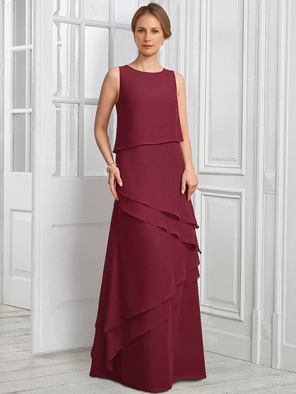 Mother Piece Formal Suit Elegant Bride A-Line Two Dress the of FashionChic