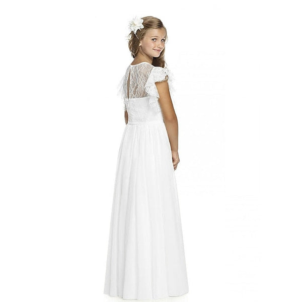 Girls' Flower Party Wedding Performance Dress Girl FashionChic
