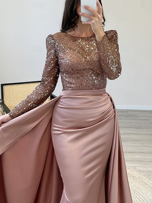 / Trumpet Mermaid Evening Carnival Formal Gown Dress Elegant FashionChic