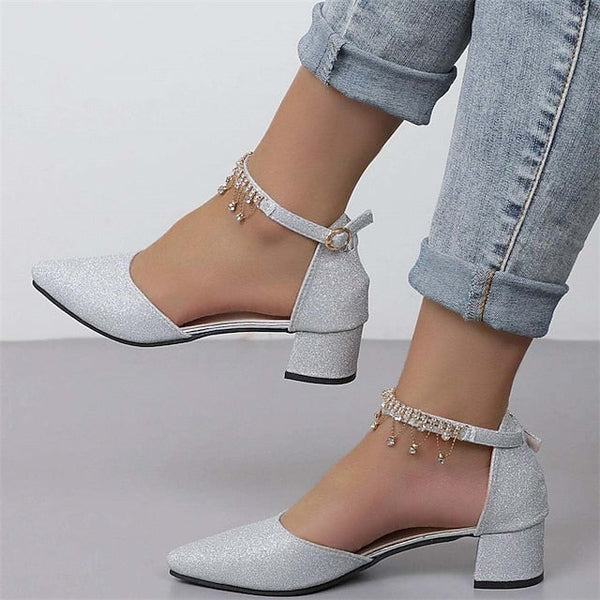 Elegant Bridal Bridesmaid Women's Wedding Pumps Shoes FashionChic