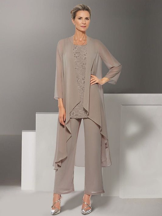 Mother of Bride Wedding Piece Beach Dress the 3 Pantsuit Elegant FashionChic