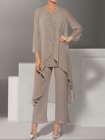 of Mother Dress the 3 Pantsuit Bride Beach Elegant Wedding Piece FashionChic