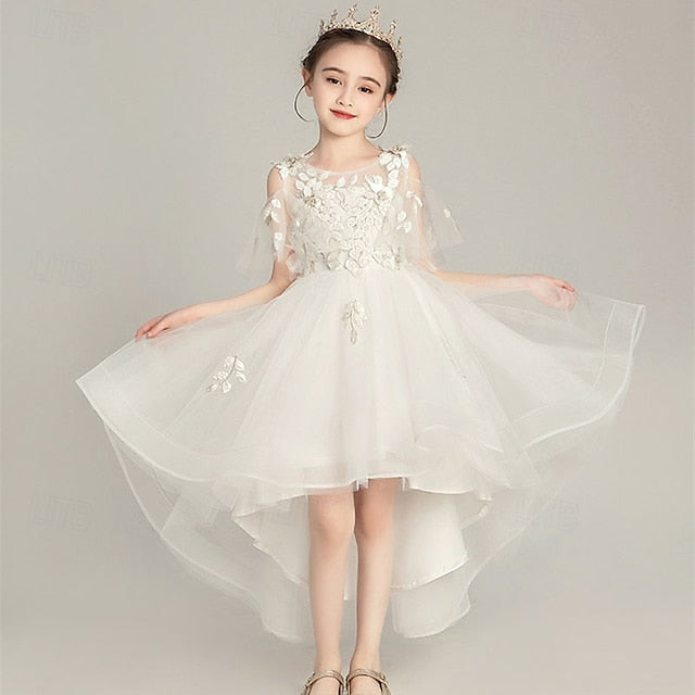 Girl Girls' Kid's Flower Princess Dress FashionChic