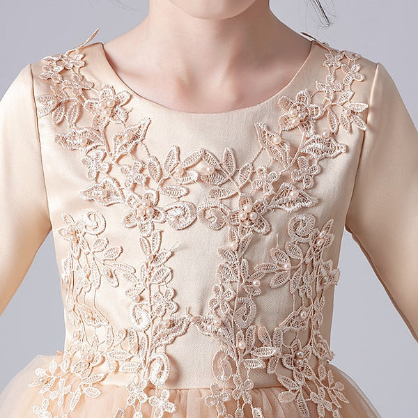 Girl Princess Flower Girls' Dress Party FashionChic