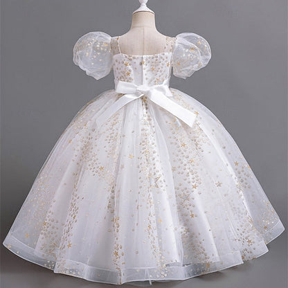 Princess Girls' Girl Kid's Flower Dress FashionChic