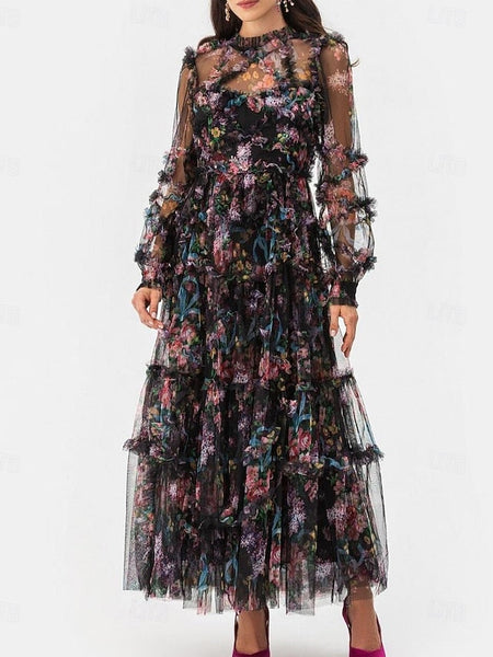 Garden Beach Dresses Cocktail Guest Wedding A-Line Party FashionChic