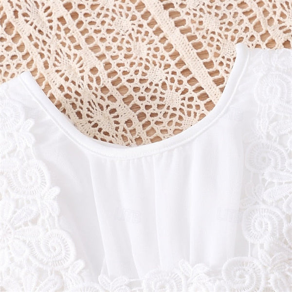 Dress Lace Kid's Girls' Flower Girl Princess FashionChic