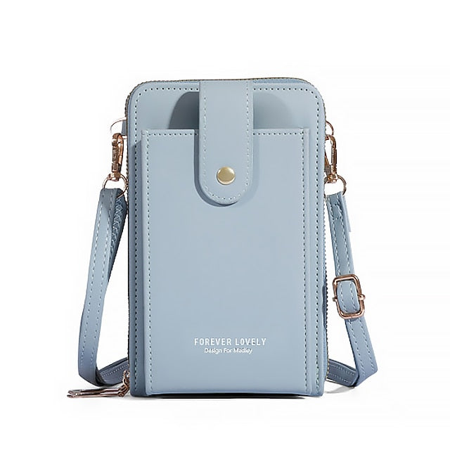 Mobile Phone PU Women's Bag Shoulder Crossbody FashionChic