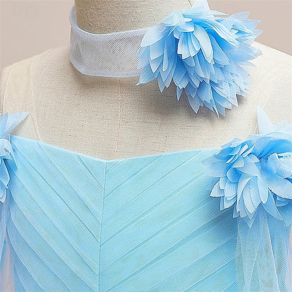 Dress Princess Girl Kid's Girls' Flower FashionChic