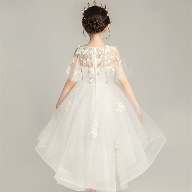 Girl Girls' Kid's Flower Princess Dress FashionChic