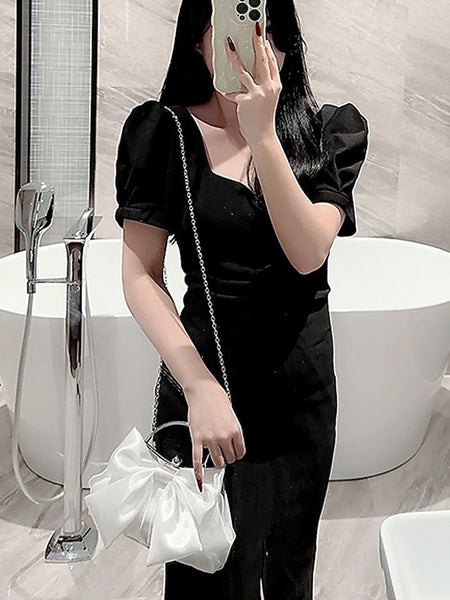 Women's Bow Satin Bag Elegant Clutch Evening – Pearl FashionChic