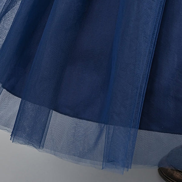 Party Wedding Kids Dress Floral Sleeveless Girls' Special FashionChic