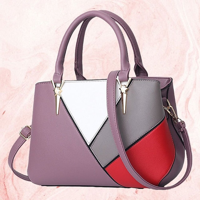 PU Shoulder Women's Bag Tote Leather Diaper Handbag FashionChic