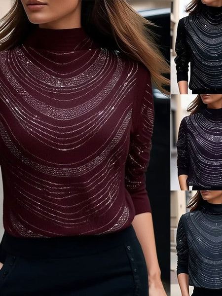 Women's Shirt Blouse Graphic Vintage Stylish Classic Long FashionChic