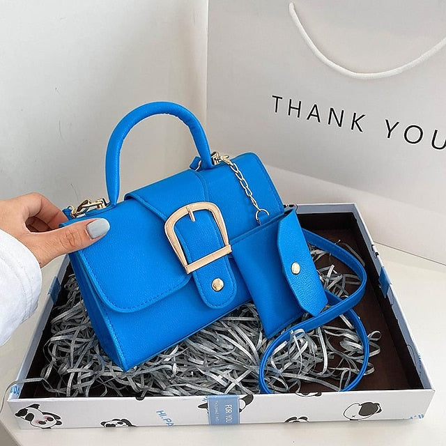 Durable PU Handbag Leather Women's Crossbody Bag Daily FashionChic